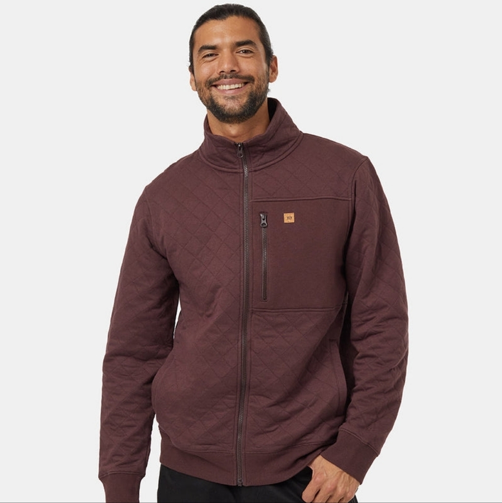 Tentree | Quilted Full Zip • Organic Cotton | Size Large | NWT - Picture 14 of 16